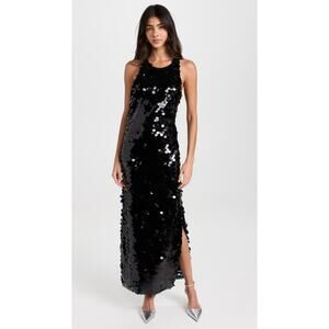 Simon Miller Sequin Lou Dress Black - 0